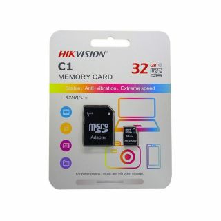 Memoria Micro SD 32GB Hikvision Clase 10 C1